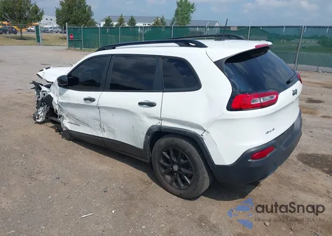 2017 Jeep Cherokee Sport 4X4 from USA, damaged, VIN 1C4PJMAS1HW631383